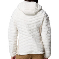 Columbia chaqueta outdoor mujer Powder Pass III Hybrid Hdd Jkt vista trasera