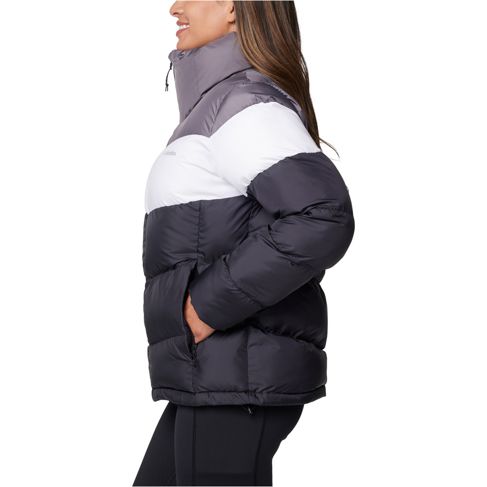Columbia chaqueta outdoor mujer Puffect II Colorblock Jacket vista detalle