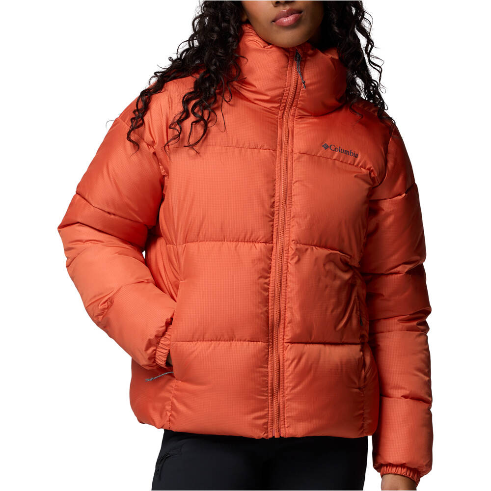 Columbia chaqueta outdoor mujer Puffect II Full Zip Jacket vista frontal