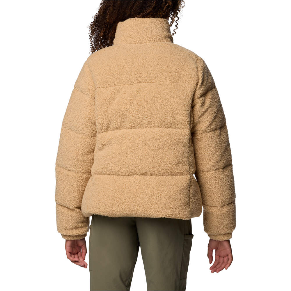 Columbia chaqueta outdoor mujer Puffect Sherpa Jacket vista trasera