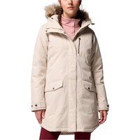 Columbia chaqueta outdoor mujer Suttle Mountain Long Insulated Jacket vista frontal