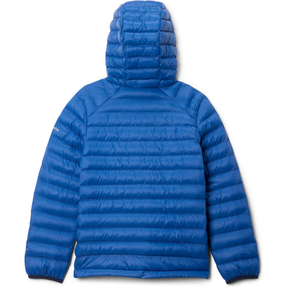 Columbia chaqueta outdoor niño Powder Pass Hooded Jacket vista trasera