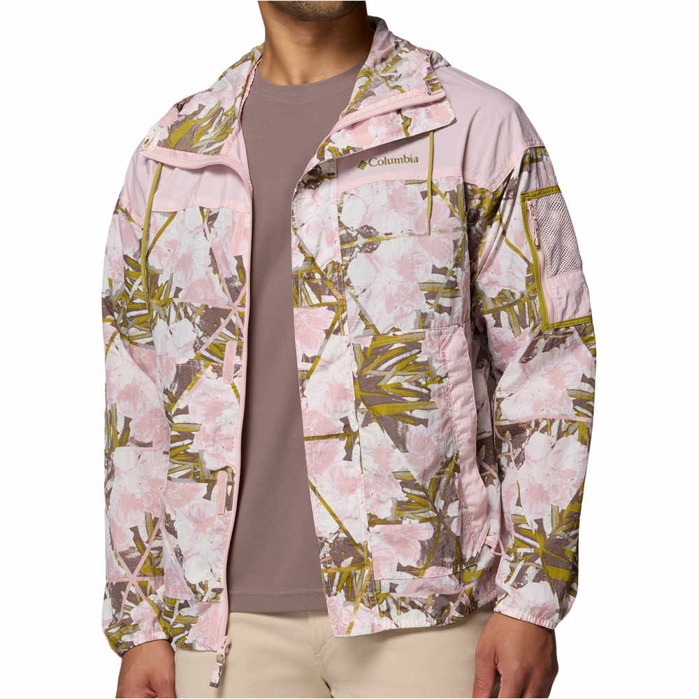 Columbia chaqueta softshell hombre Challenger II Novelty Windbreaker vista detalle