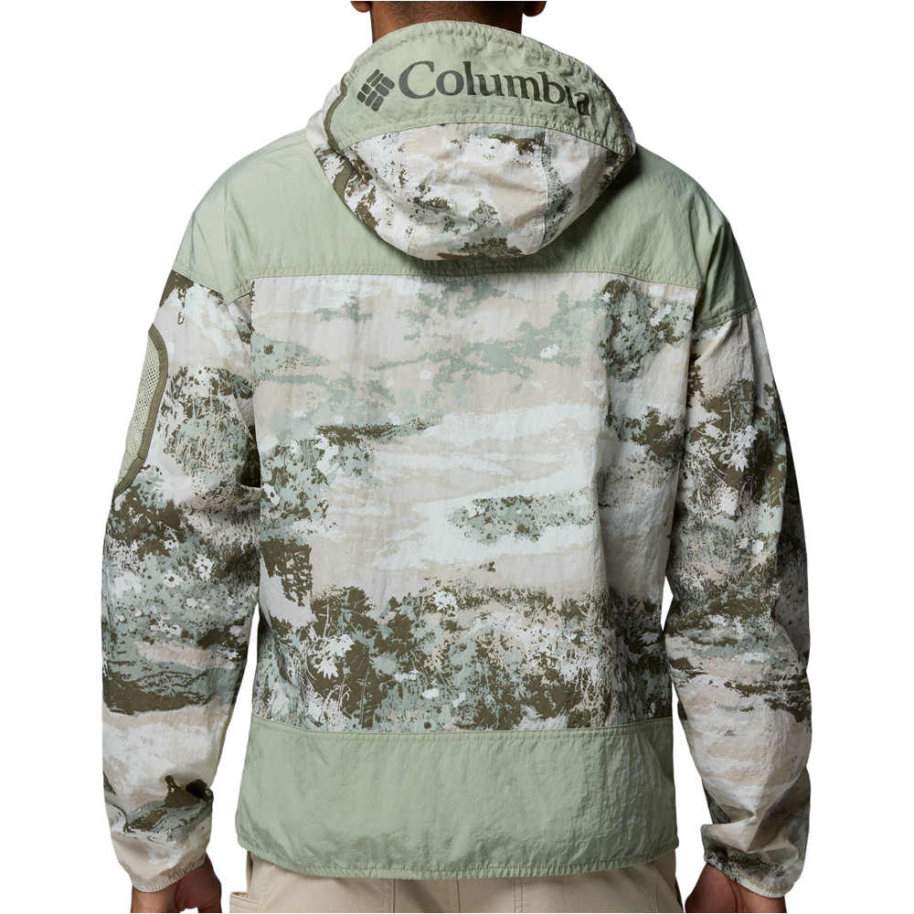 Columbia chaqueta softshell hombre Challenger II Novelty Windbreaker vista trasera