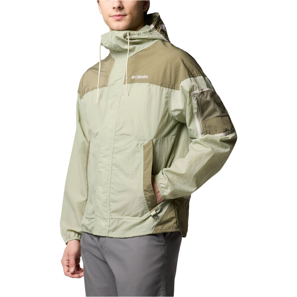 Columbia chaqueta softshell hombre Challenger II Windbreaker vista detalle