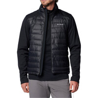 Columbia chaqueta softshell hombre Columbia Tech Hybrid Softshell vista detalle