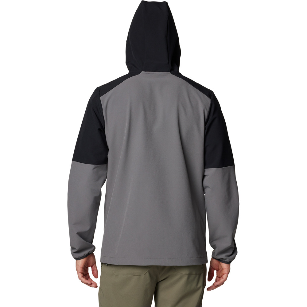 Columbia chaqueta softshell hombre Columbia Tech Softshell Hoodie vista trasera