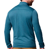 Columbia chaqueta softshell hombre Essential Hike  Grid Fleece Full Zip vista trasera