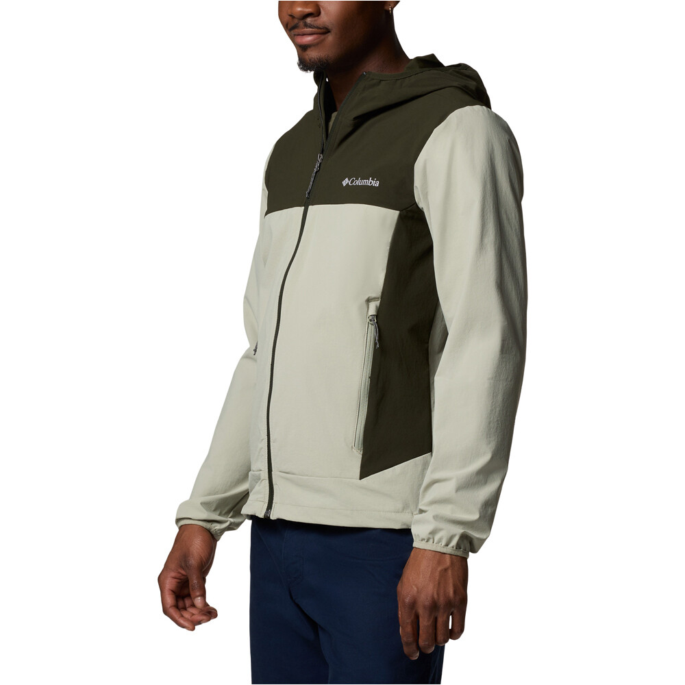Columbia chaqueta softshell hombre Heather Canyon   II Hooded Jacket vista detalle