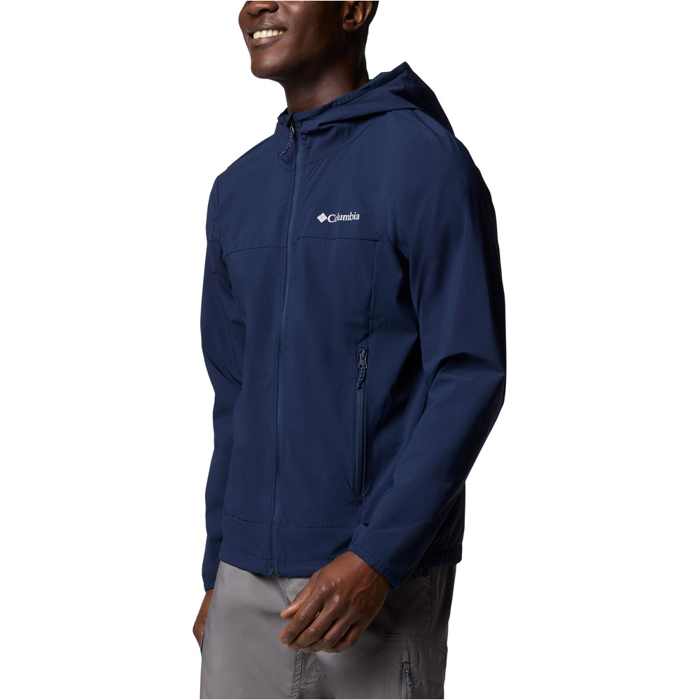 Columbia chaqueta softshell hombre Heather Canyon  II Hooded Jacket vista detalle