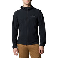 Columbia chaqueta softshell hombre Heather Canyon  II Hooded Jacket vista frontal