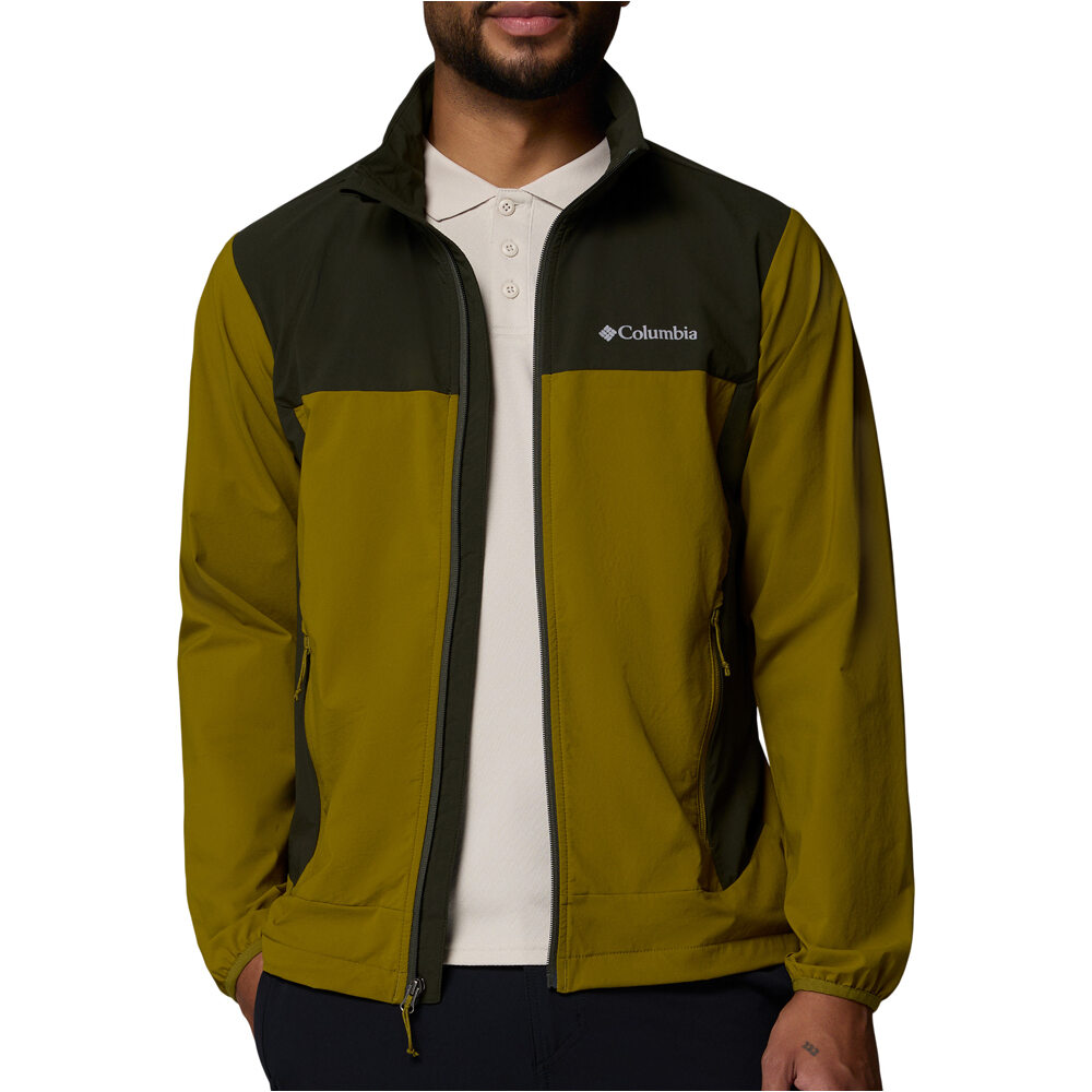 Columbia chaqueta softshell hombre Heather Canyon  II Jacket vista detalle