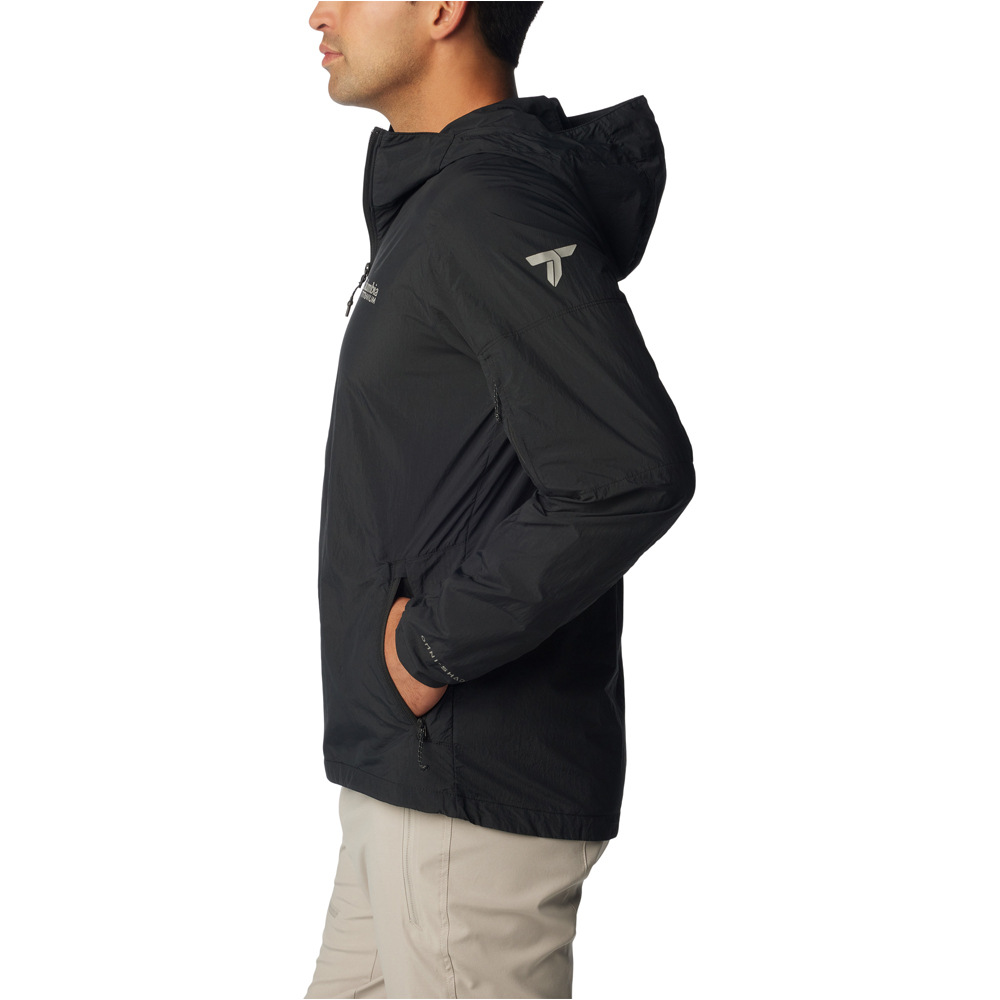 Columbia chaqueta softshell hombre Loop Trail II Windbreaker vista detalle