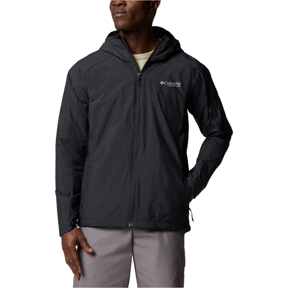 Columbia chaqueta softshell hombre Loop Trail II Windbreaker vista frontal