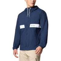 Columbia chaqueta softshell hombre Spire Valley Hooded Windbreaker vista detalle