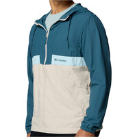 Columbia chaqueta softshell hombre Spire Valley Hooded Windbreaker vista detalle