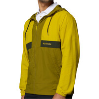 Columbia chaqueta softshell hombre Spire Valley Hooded Windbreaker vista detalle