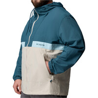 Columbia chaqueta softshell hombre Spire Valley Hooded Windbreaker vista detalle