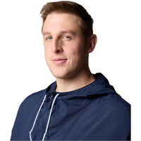 Columbia chaqueta softshell hombre Spire Valley Hooded Windbreaker vista detalle