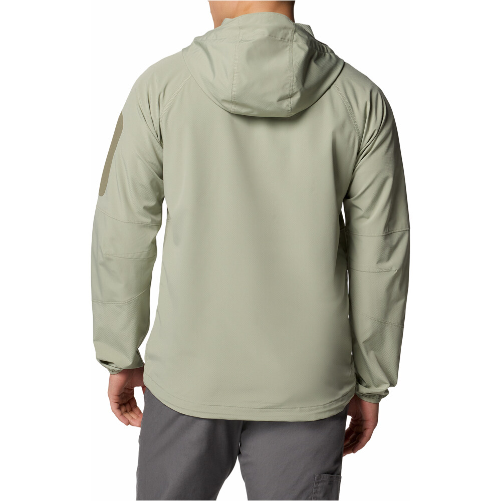 Columbia chaqueta softshell hombre Tall Heights II Hooded Softshell vista trasera
