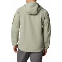 Columbia chaqueta softshell hombre Tall Heights II Hooded Softshell vista trasera