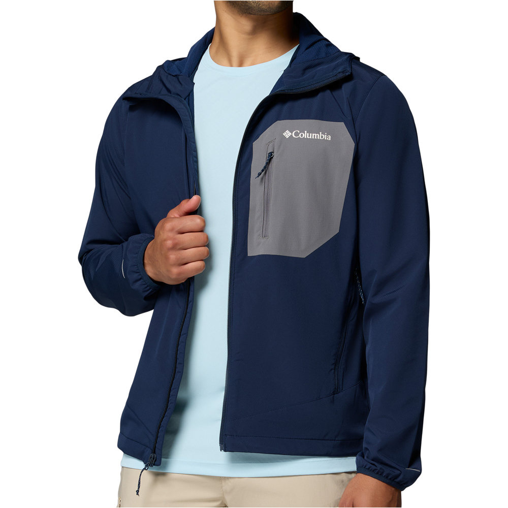 Columbia chaqueta softshell hombre Tall Heights III Hooded Softshell 03