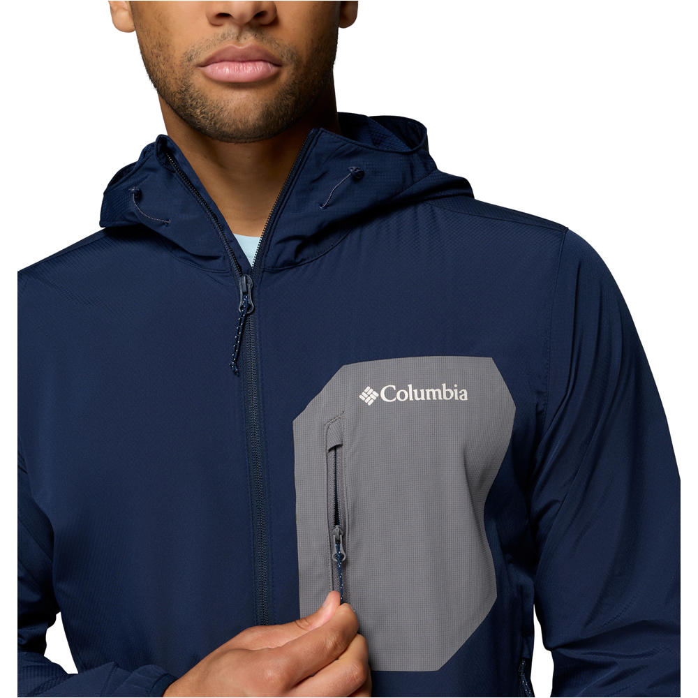 Columbia chaqueta softshell hombre Tall Heights III Hooded Softshell 06