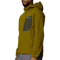 Columbia chaqueta softshell hombre Tall Heights III Hooded Softshell vista detalle