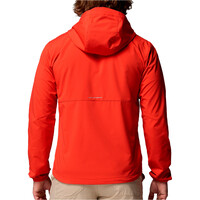 Columbia chaqueta softshell hombre Tall Heights  III Hooded Softshell vista trasera