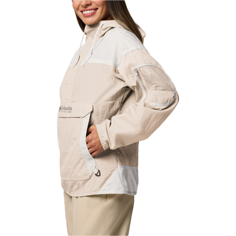 Columbia chaqueta softshell mujer Challenger II Windbreaker vista detalle