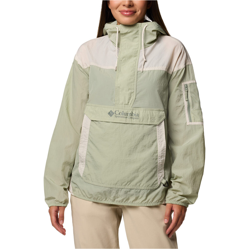 Columbia chaqueta softshell mujer Challenger II Windbreaker vista frontal