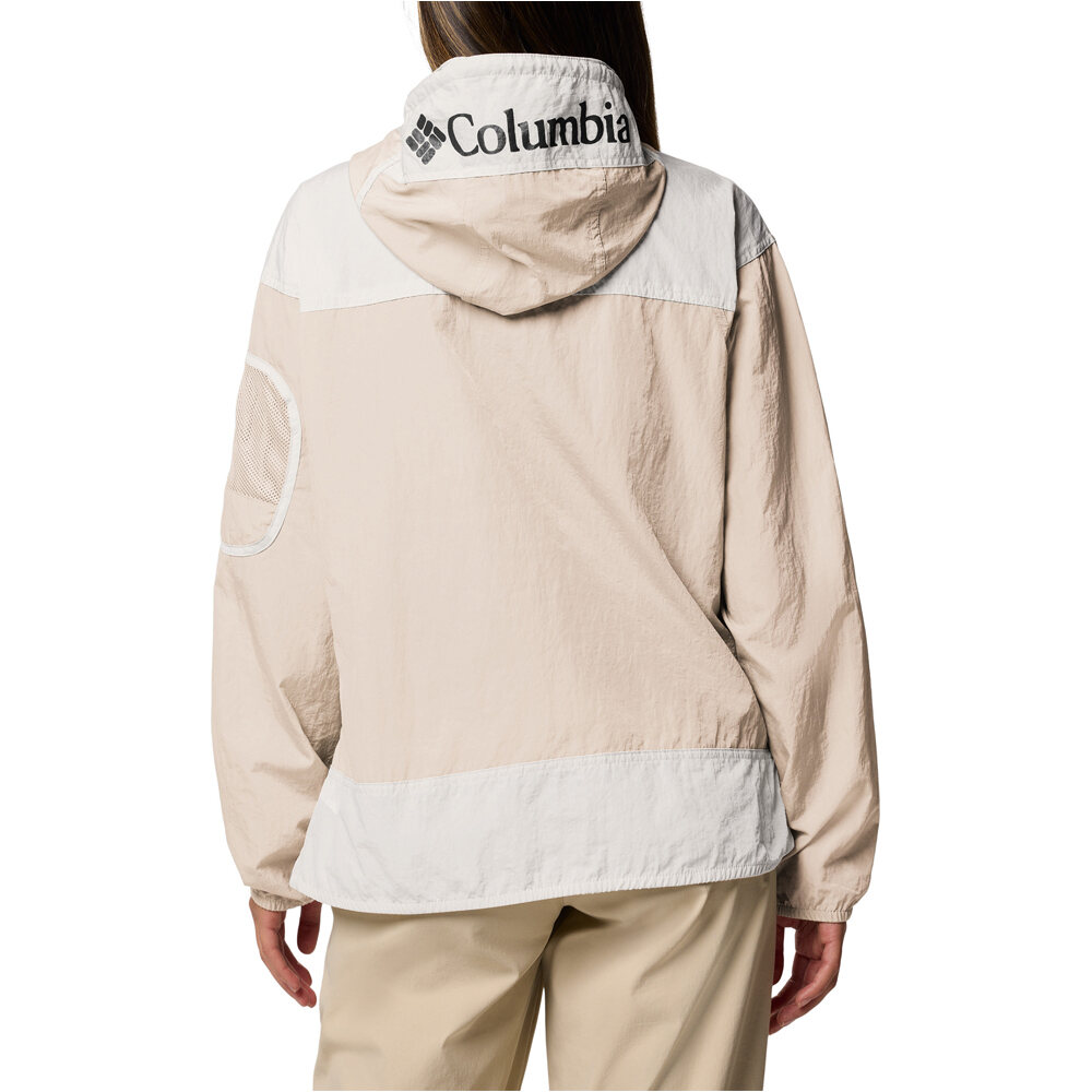Columbia chaqueta softshell mujer Challenger II Windbreaker vista trasera