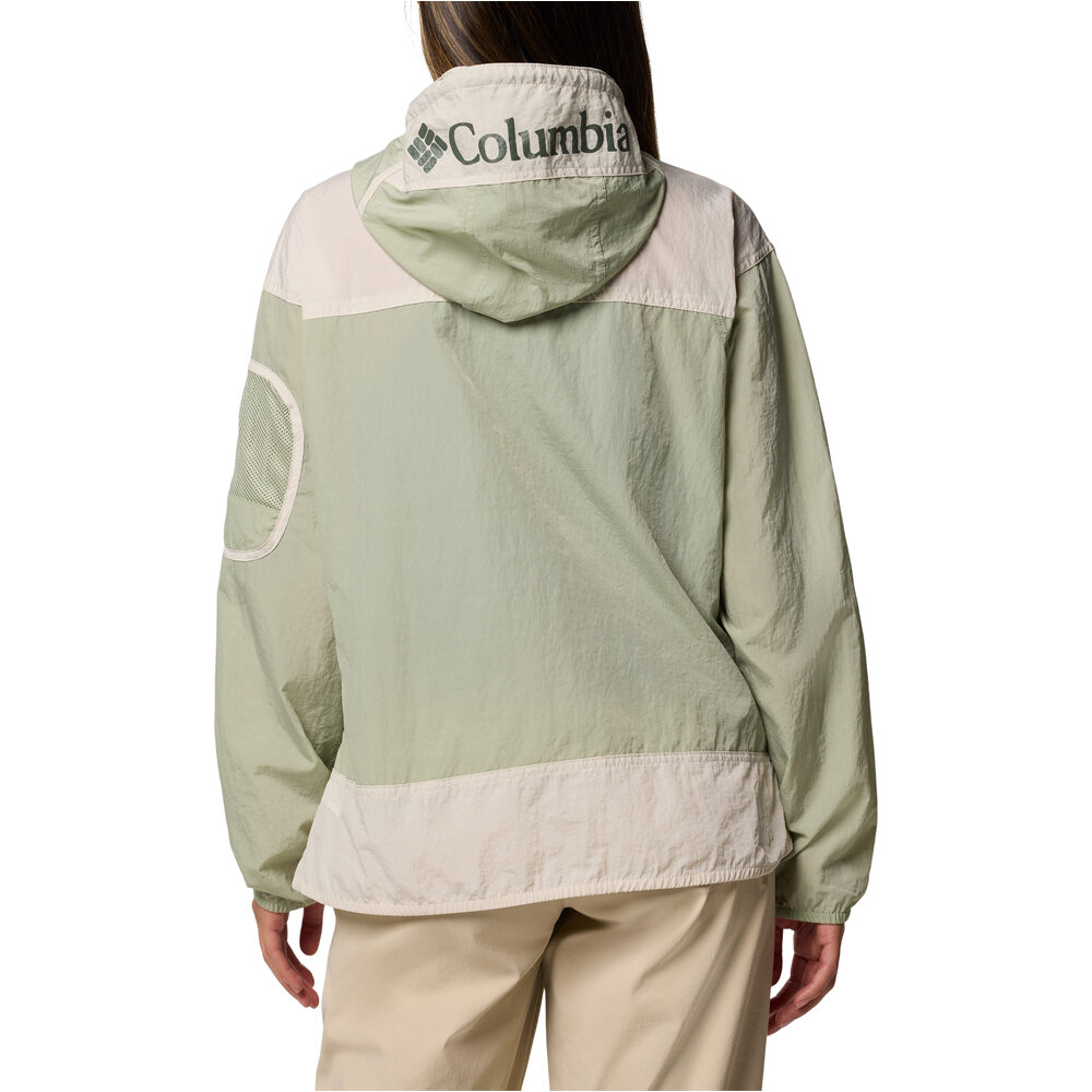 Columbia chaqueta softshell mujer Challenger II Windbreaker vista trasera