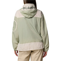 Columbia chaqueta softshell mujer Challenger II Windbreaker vista trasera