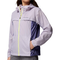 Columbia chaqueta softshell mujer Crested Canyon Windbreaker vista detalle