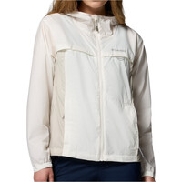 Columbia chaqueta softshell mujer Crested Canyon Windbreaker vista frontal