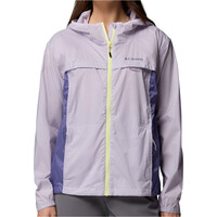 Columbia chaqueta softshell mujer Crested Canyon Windbreaker vista frontal