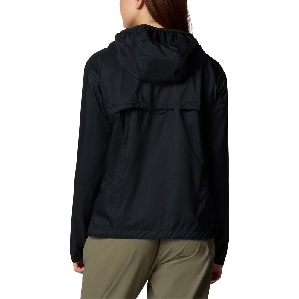 Columbia chaqueta softshell mujer Crested Canyon Windbreaker vista trasera
