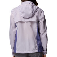Columbia chaqueta softshell mujer Crested Canyon Windbreaker vista trasera