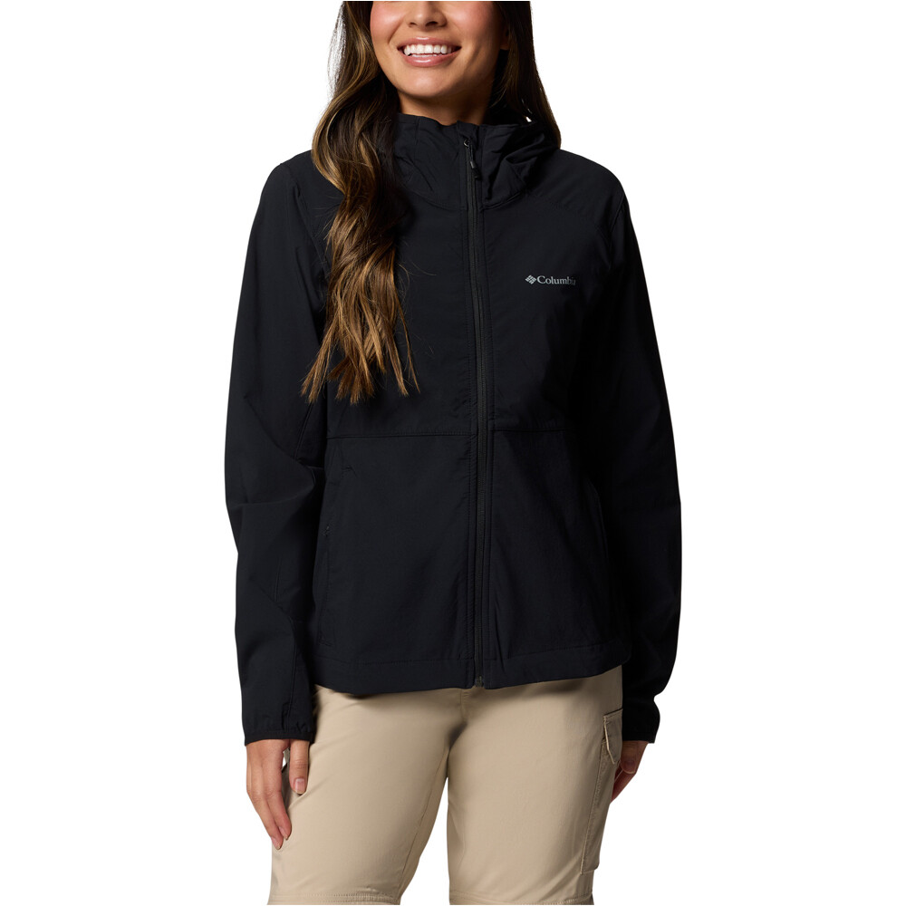 Columbia chaqueta softshell mujer Heather Canyon  II Hooded Softshell vista frontal