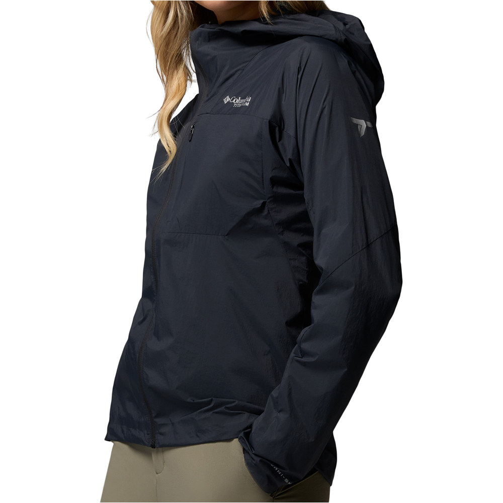 Columbia chaqueta softshell mujer Khyex Pro Wind Jacket vista detalle