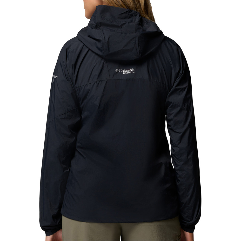Columbia chaqueta softshell mujer Khyex Pro Wind Jacket vista trasera