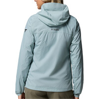 Columbia chaqueta softshell mujer Khyex Pro Wind Jacket vista trasera