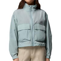 Columbia chaqueta softshell mujer Paracutie Cropped Cargo Windbreaker vista frontal