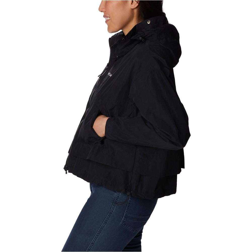 Columbia chaqueta softshell mujer Paracutie II Windbreaker vista detalle