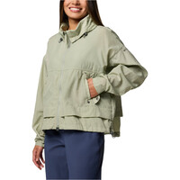Columbia chaqueta softshell mujer Paracutie II Windbreaker vista detalle