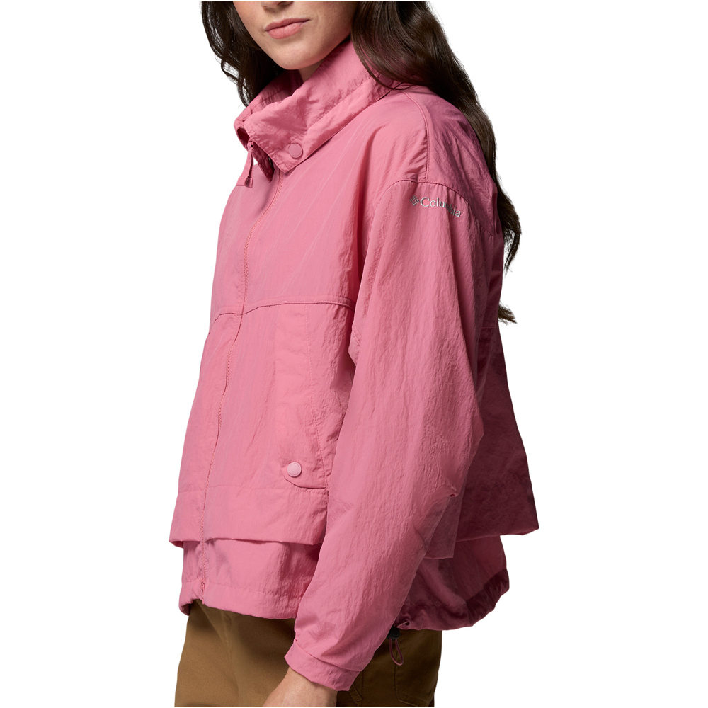 Columbia chaqueta softshell mujer Paracutie II Windbreaker vista detalle