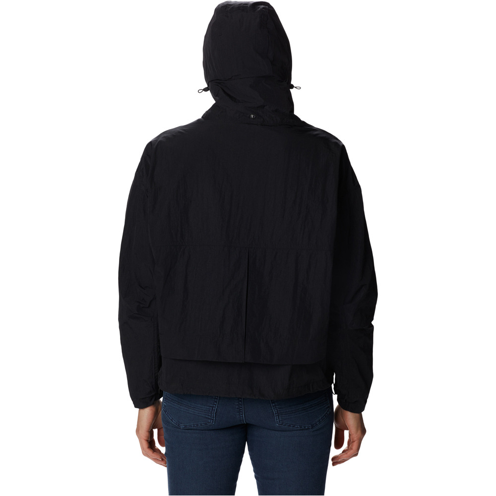 Columbia chaqueta softshell mujer Paracutie II Windbreaker vista trasera