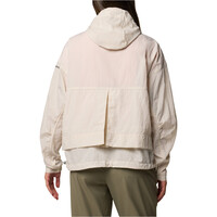 Columbia chaqueta softshell mujer Paracutie II Windbreaker vista trasera