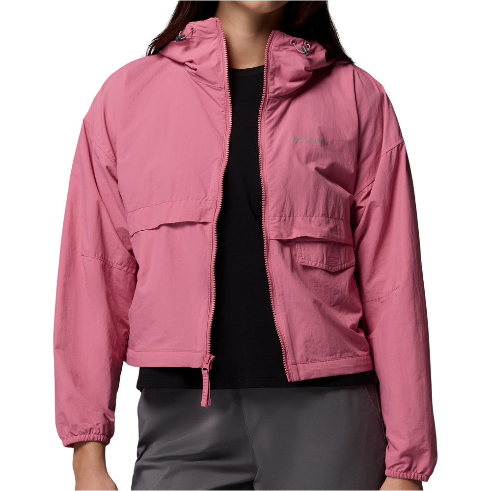 Columbia chaqueta softshell mujer Spire Valley Cropped Windbreaker 03